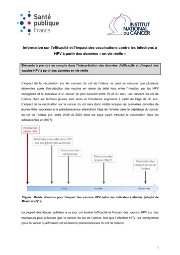 Lien 7 Information HPV VF