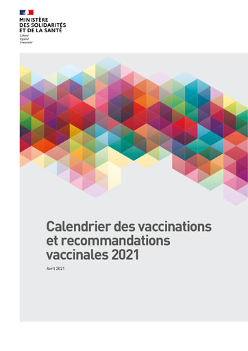 1c- Calendrier vaccinal 2021 officiel