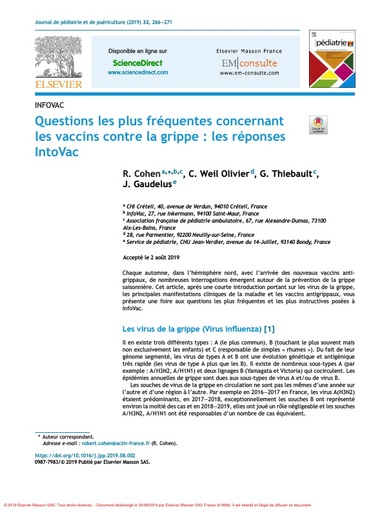 Lien 2 grippe