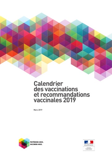 1- Calendrier vaccinal 2019