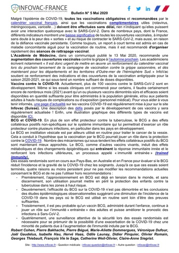 2020 05 Bulletin Infovac