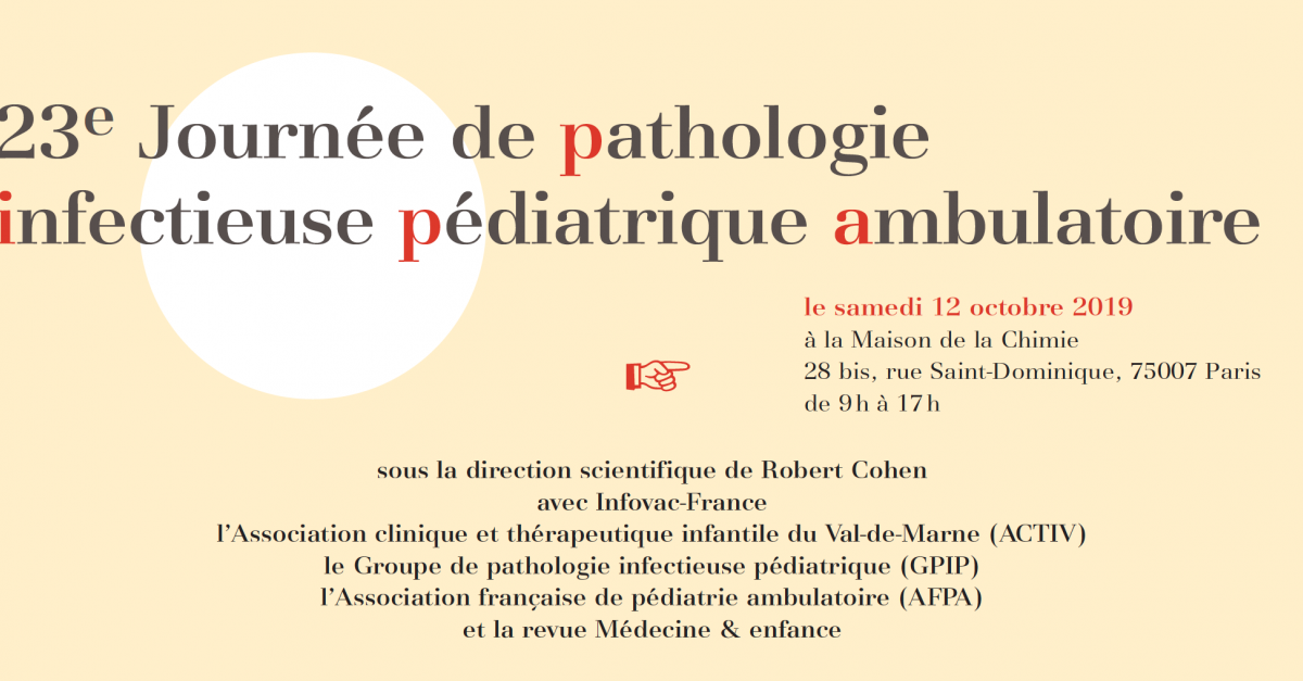 23e JPIPA - 12 octobre 2019